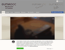 Tablet Screenshot of guitardoc.de