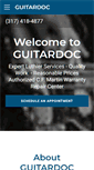 Mobile Screenshot of guitardoc.com